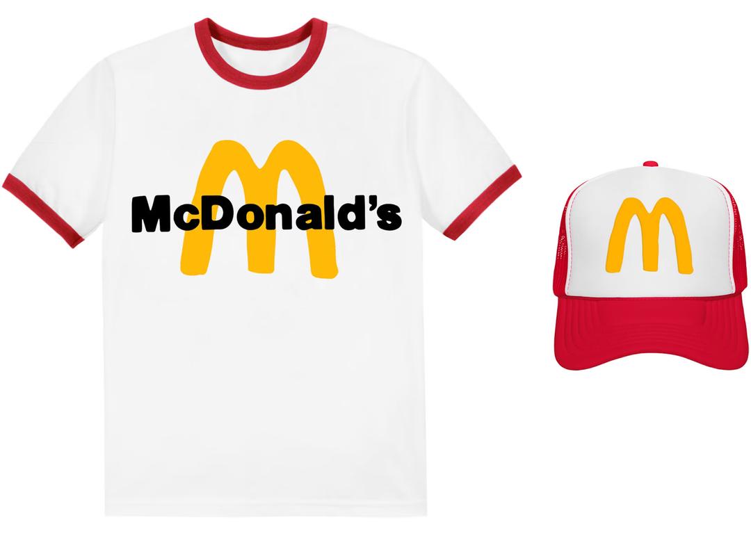 Cactus Plant Flea Market x McDonald's Cactus Buddy! Uniform White/Red