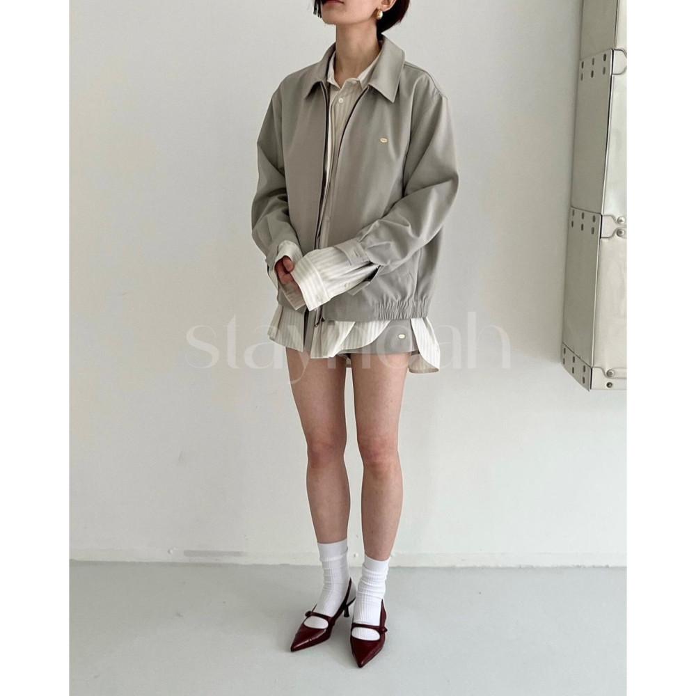 neuadult 노이어덜트 택시 드라이버 자켓 오버핏 카라 블루종 (2c) : 스테이노아