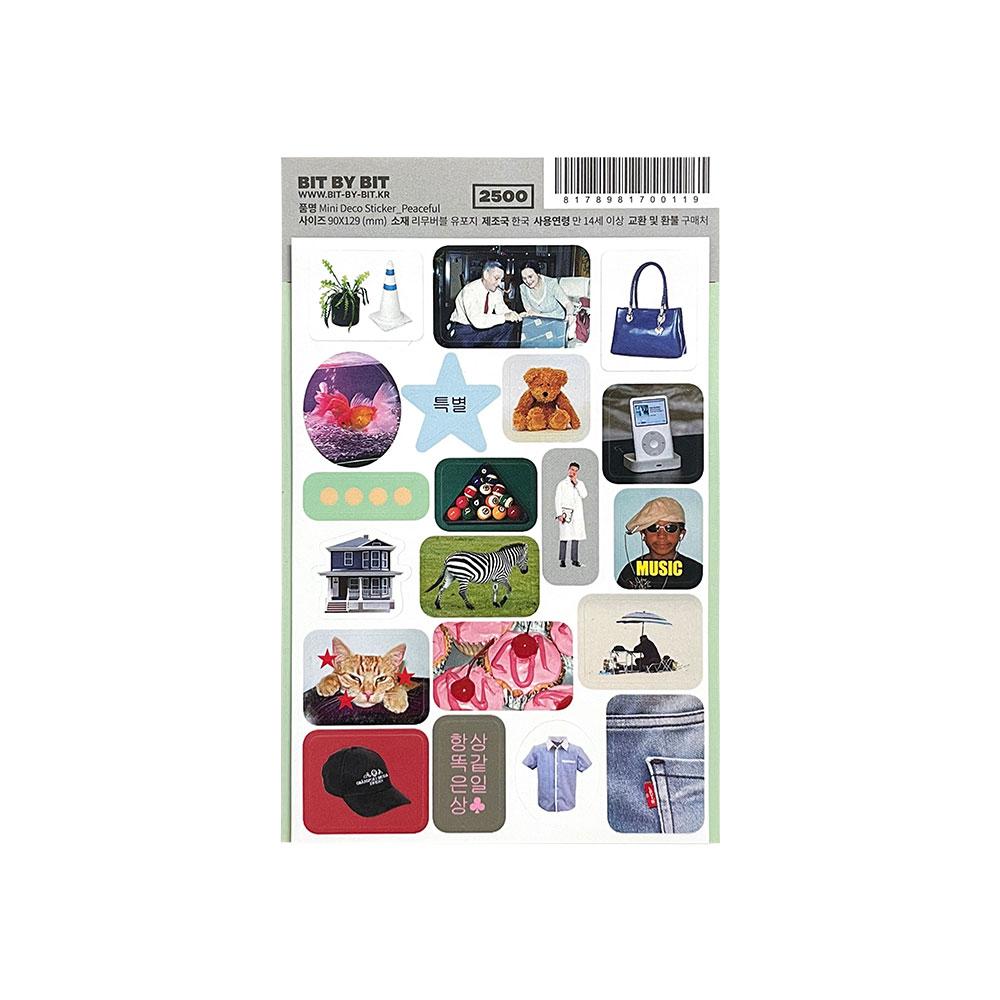 Mini Deco Sticker_Peaceful