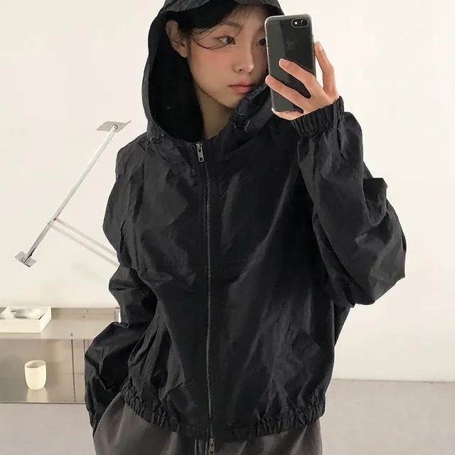 ento hood windbreaker 2 color