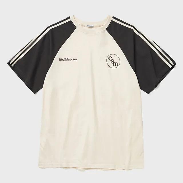 [버건디 M/L 크림 L 4월30일 예약배송] CSM Raglan T-SHIRT [4Color]