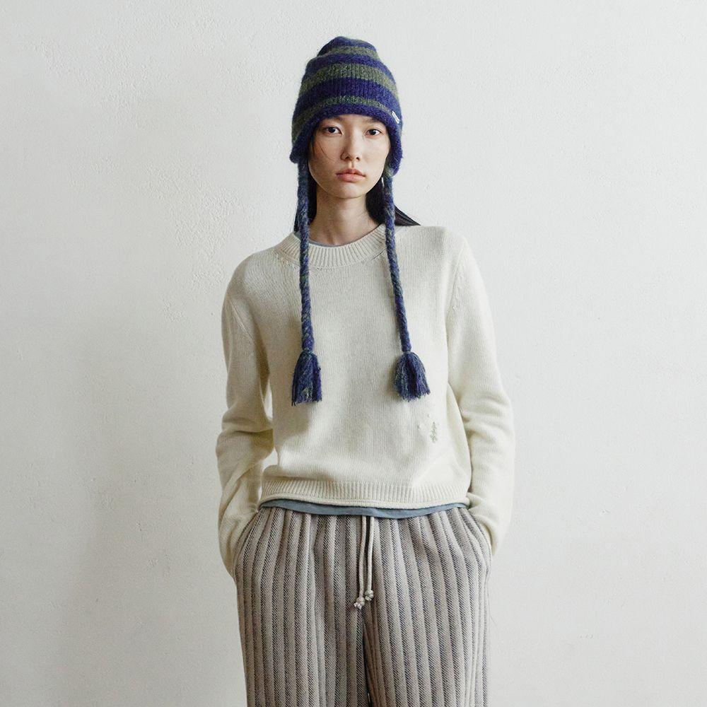 [online exclusive]winter cashmere pullover (ivory)