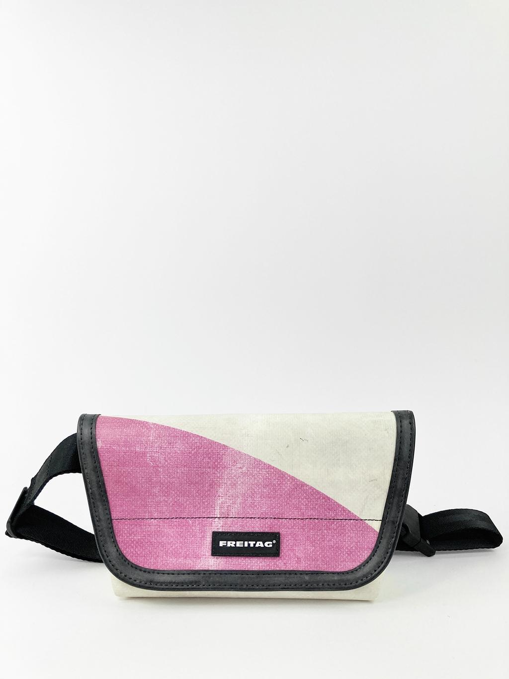 FREITAG 프라이탁 제이미 힙색 메신저백 F40 Jamie 아이보리 핑크