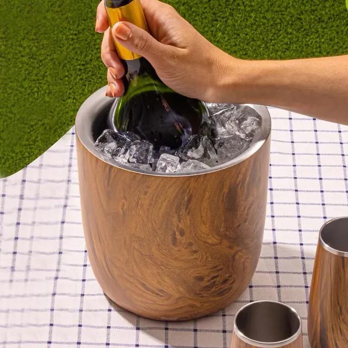 스웰 아이스 버킷2L 티크우드