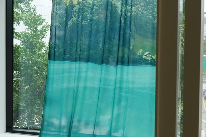 스위스 레이크 커튼 (S/L)