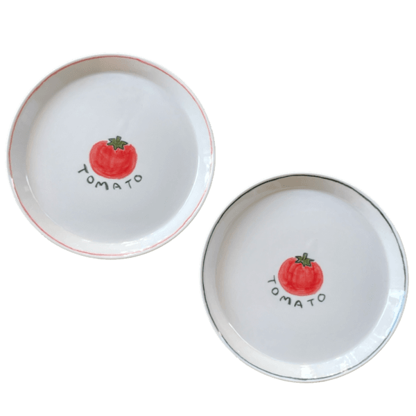 [취미작업실누누] 세라믹 토마토 접시