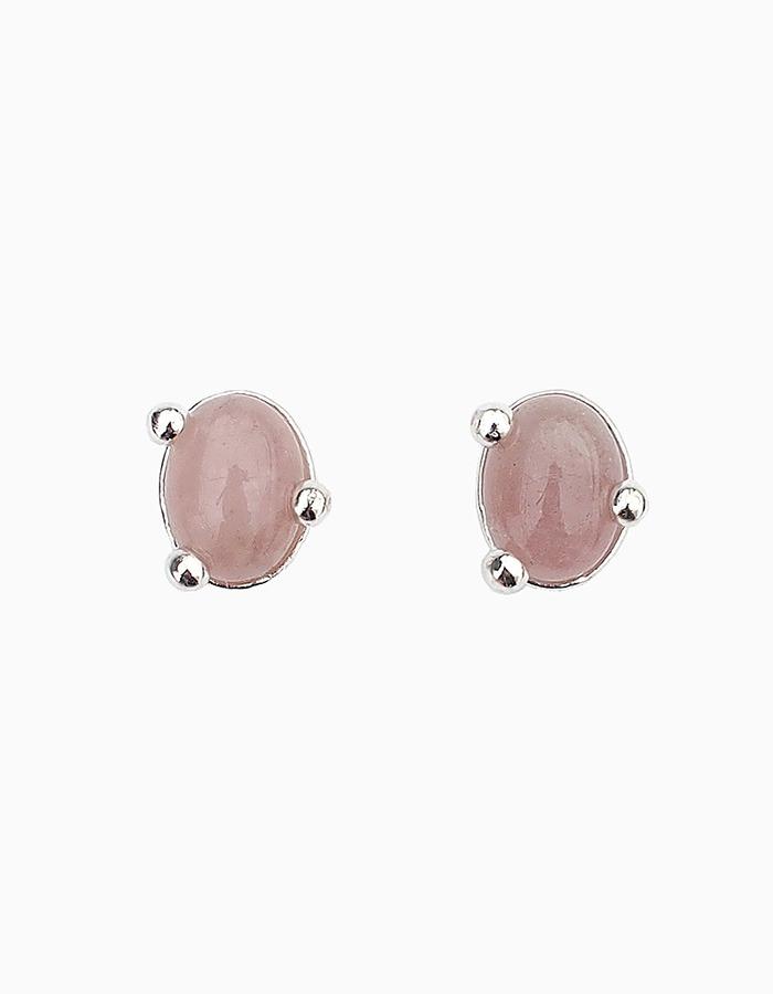 Inodore) joy earring Cherry Quartz [limited edition]
