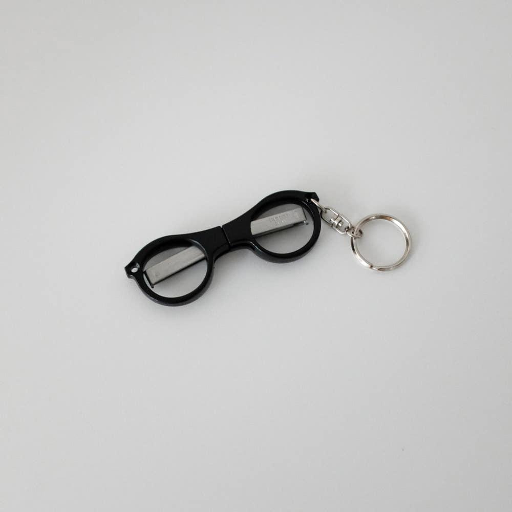 안경가위 사무용 휴대용 미니 문구가위 작은 가위 Folding Scissors