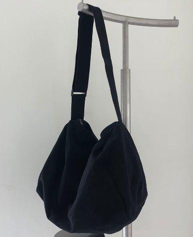 심플 코튼 크로스 백