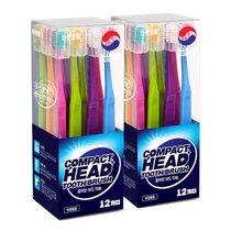 [신상품출시] 바른생활 얇은헤드 콤팩트케어 초극세모 12입+12입