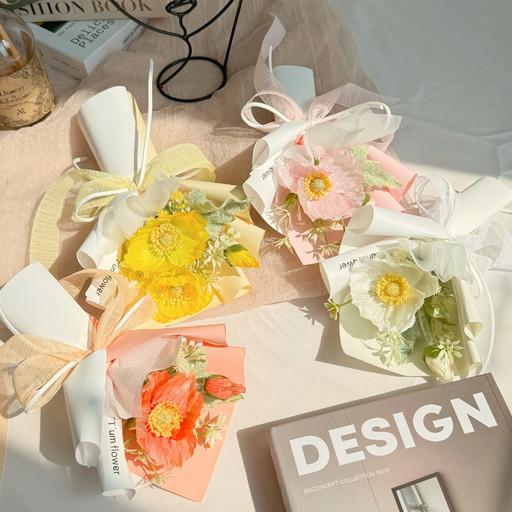 납골당꾸미기 봉안당 🌸양귀비 조화 꽃다발🌸성묘꽃다발