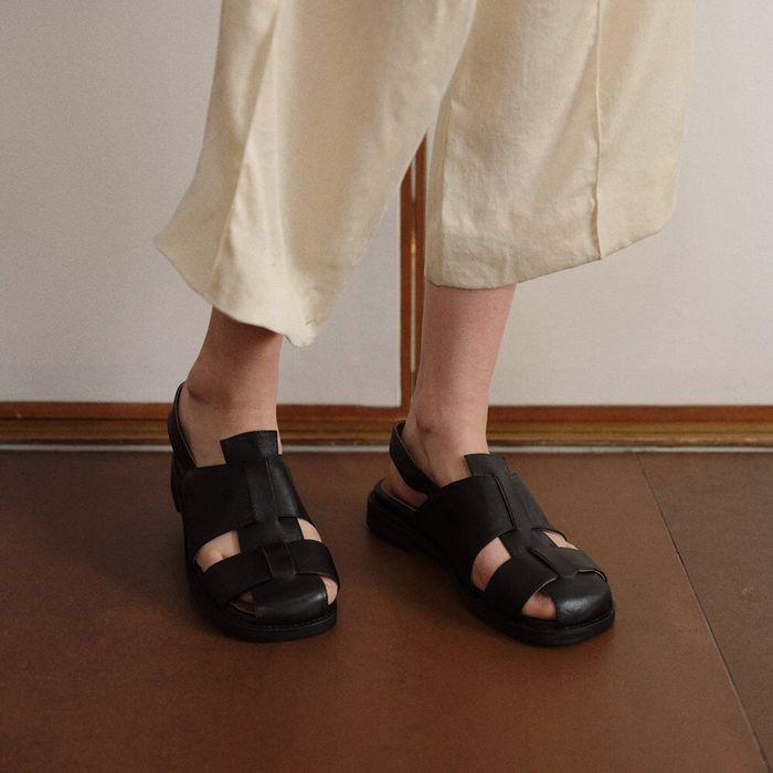[6/3순차출고]Puzzle sandals Black