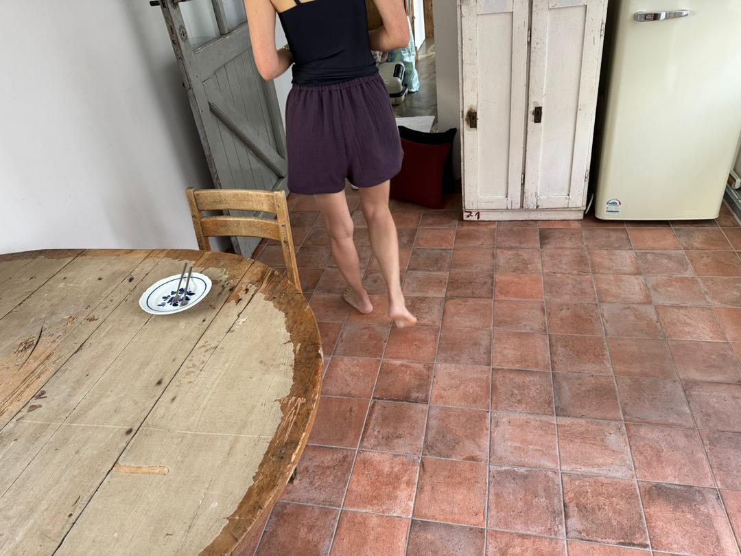 3중거즈 잠옷 반바지 3가지