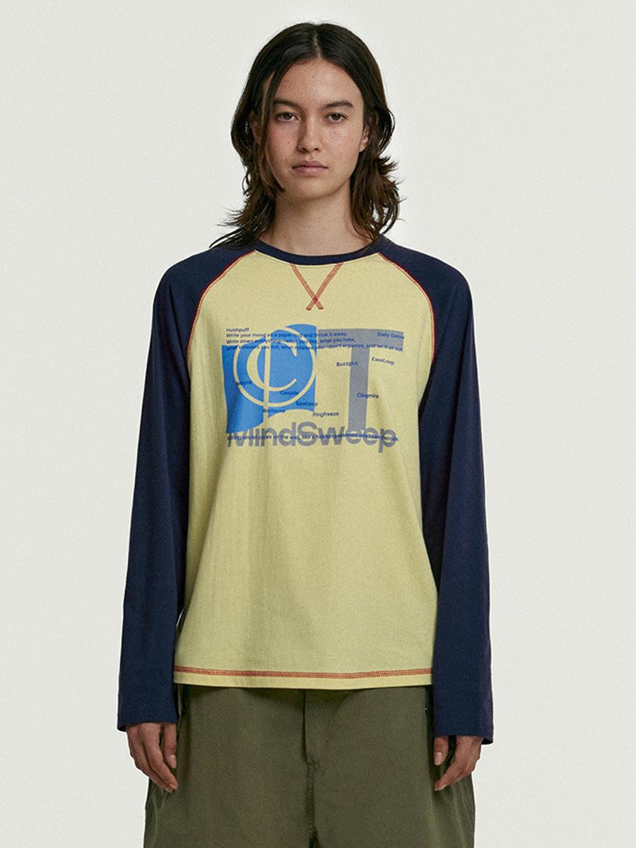 Mindsweep L/S Tee Yellow