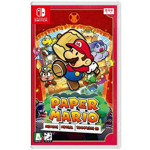 닌텐도 스위치 페이퍼 마리오 1000년의 문 - 게임타이틀 | 쿠팡