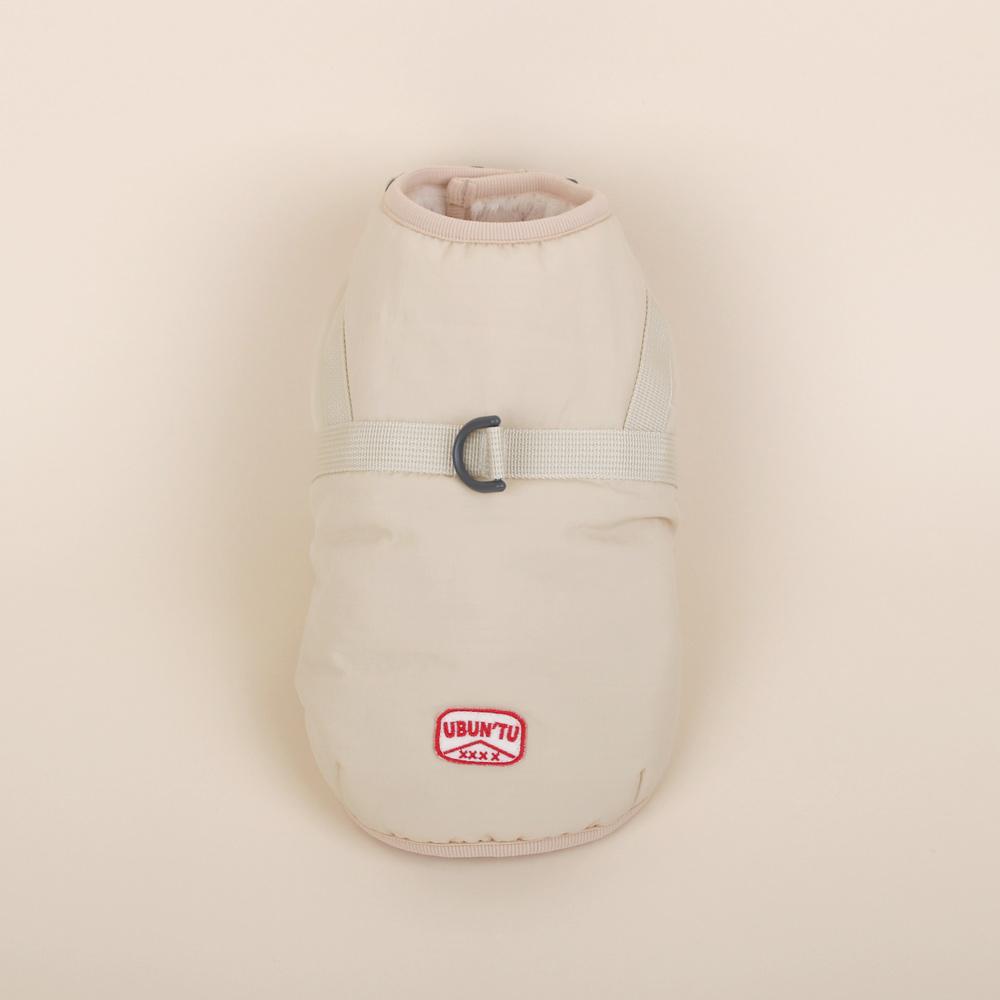 우분트 하네스패딩6th _ 베이지