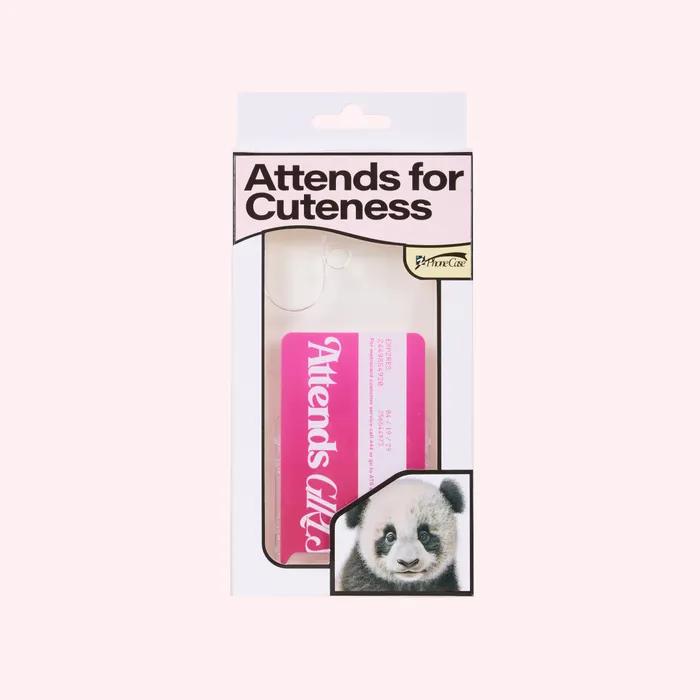 Attends girls membership card case (Pink)