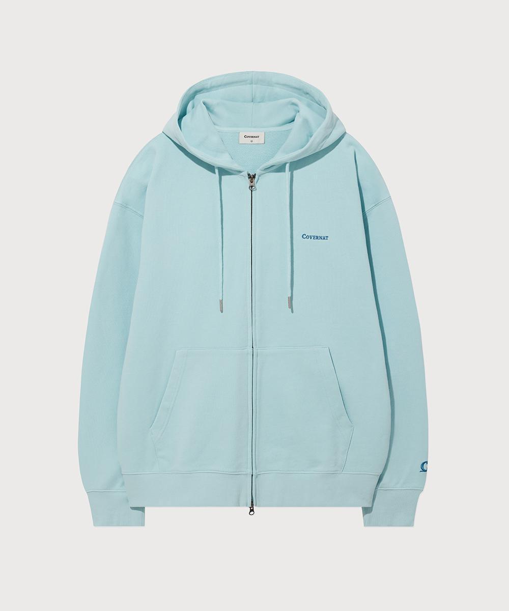 스몰 어센틱 후드집업 Sky Blue