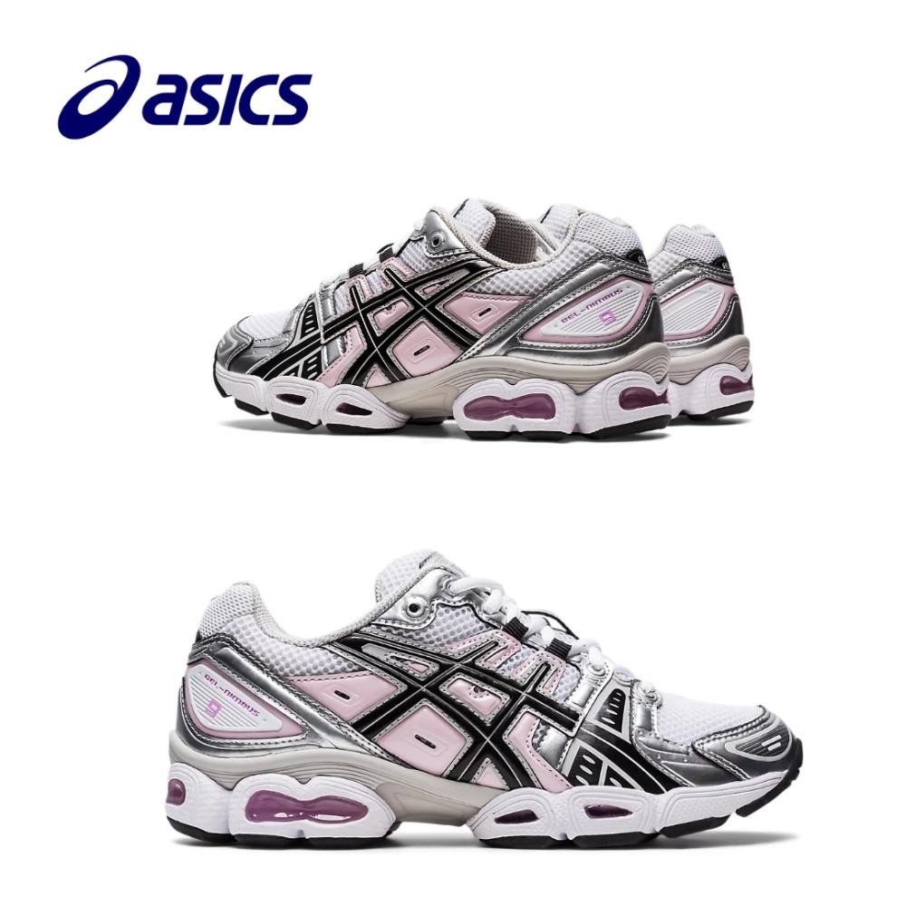 asics 아식스 여성 젤 님버스 9 화이트 블랙 핑크