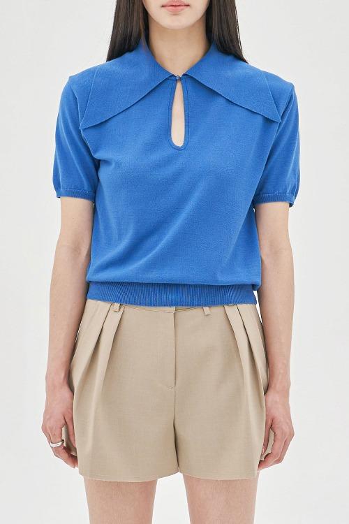 포네 세일러 니트 티