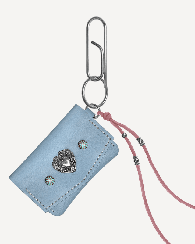 Rococo Heart Card Holder