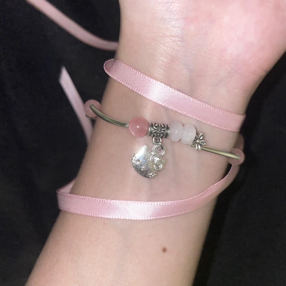 아나타 [あなた] 혈석옥 키티 팔찌