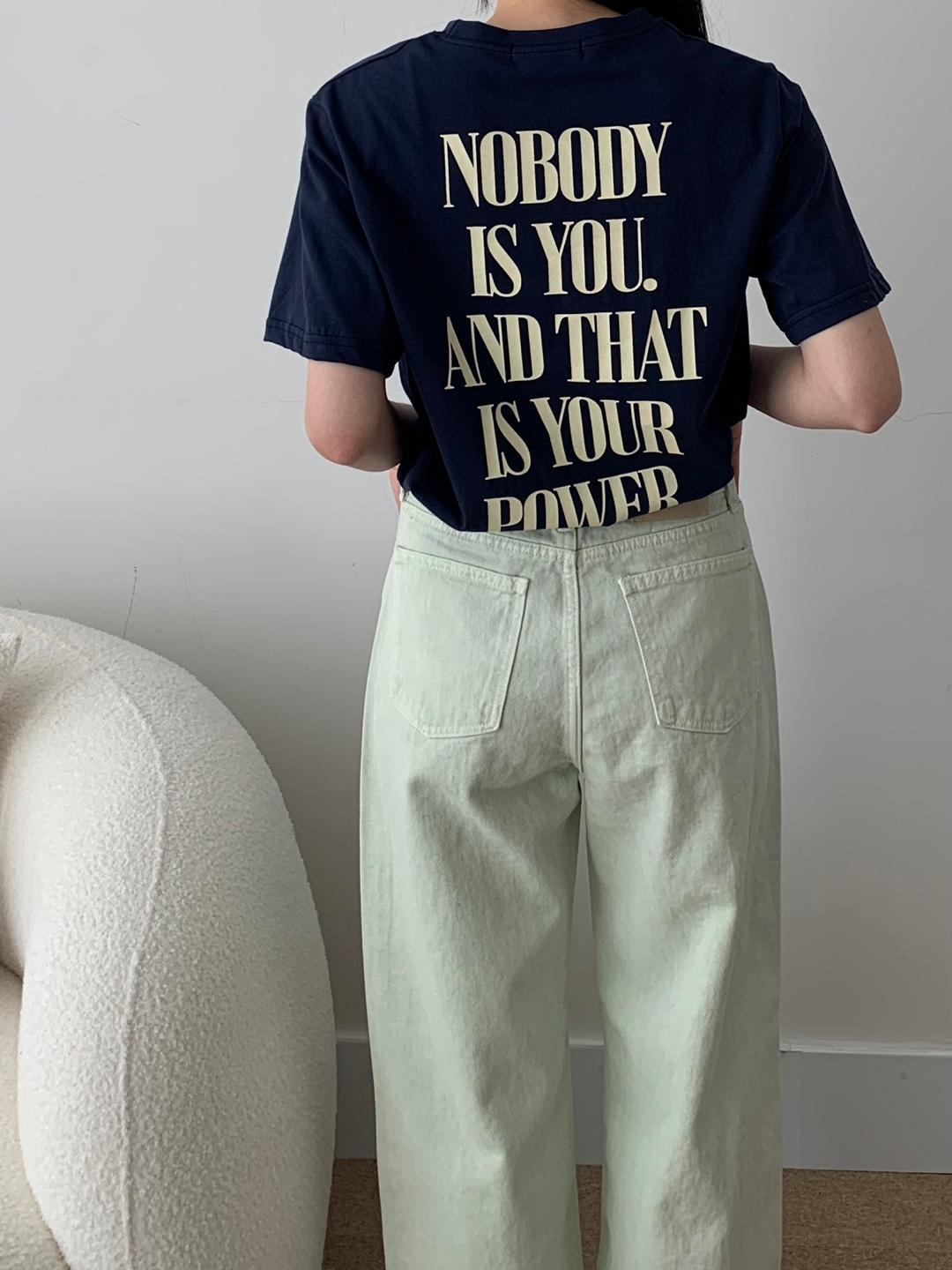 노바디 티셔츠 / 바로 배송