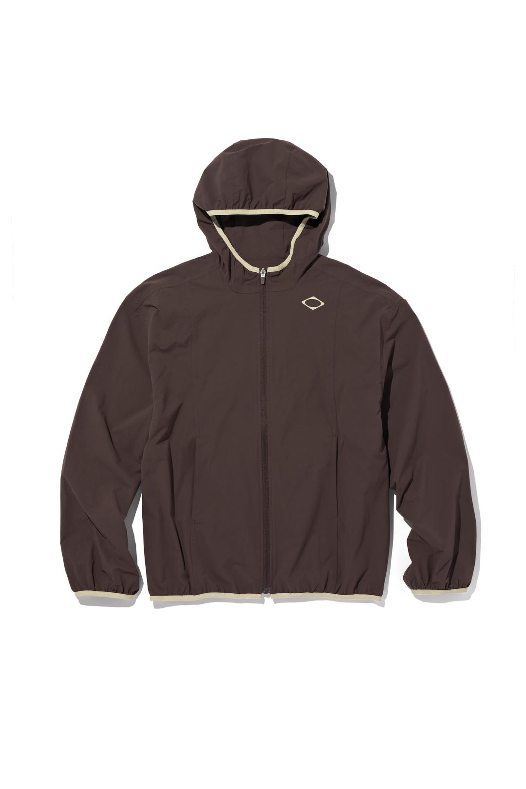 RHOMBUS LIGHTWEIGHT TRACK JACKET_BROWN