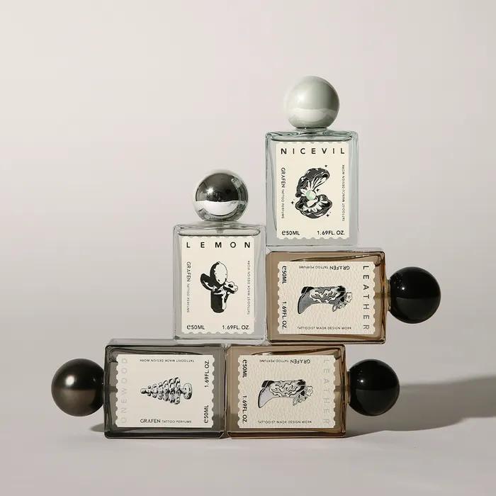 타투 퍼퓸 50ml[원우드/레몬/니스빌/클로버/레더](5종 택1)