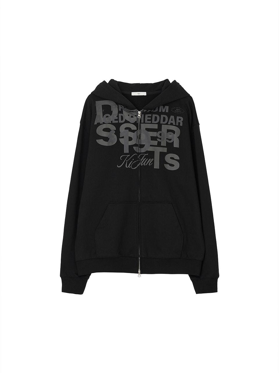 [9/23 출고] Grocery Hoodie Zip-up Black