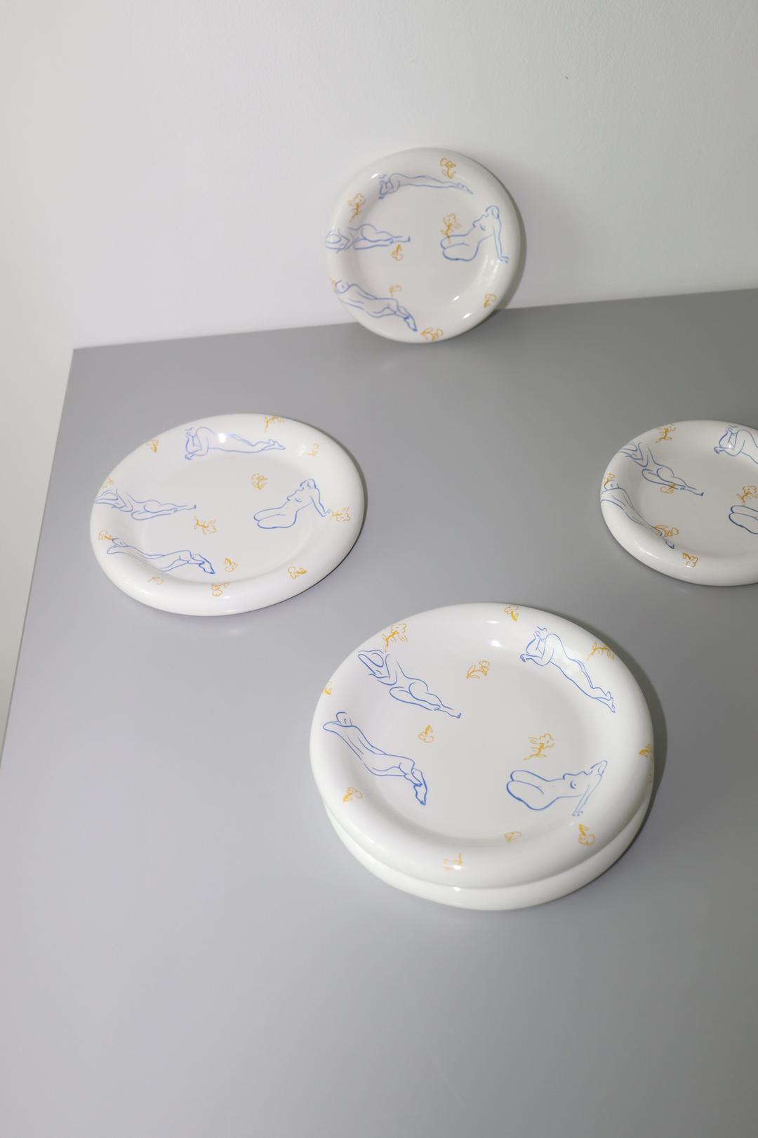 [minzo.king drawing]ring plate - no.2