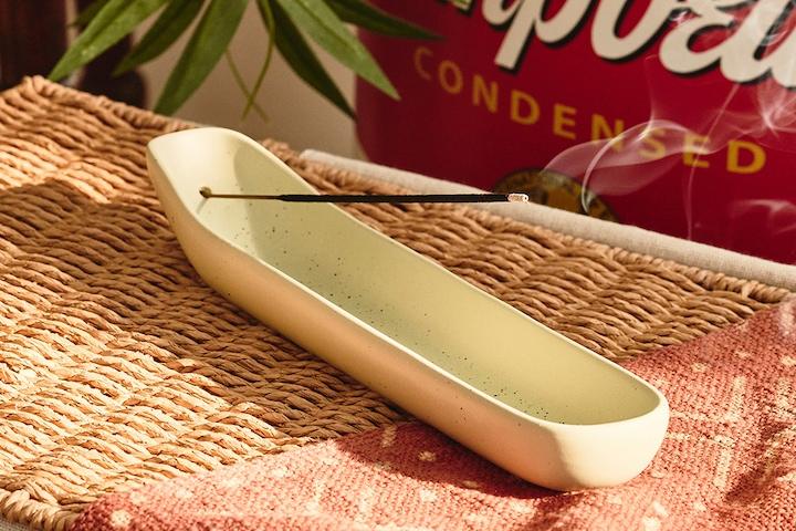 세라믹 롱 보트 인센스 홀더