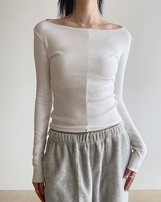 seam line span tee (4color)