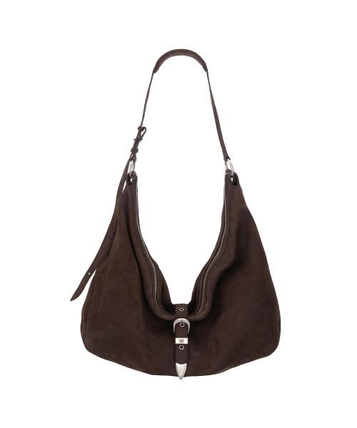 BELTED HOBO_hush nubuck