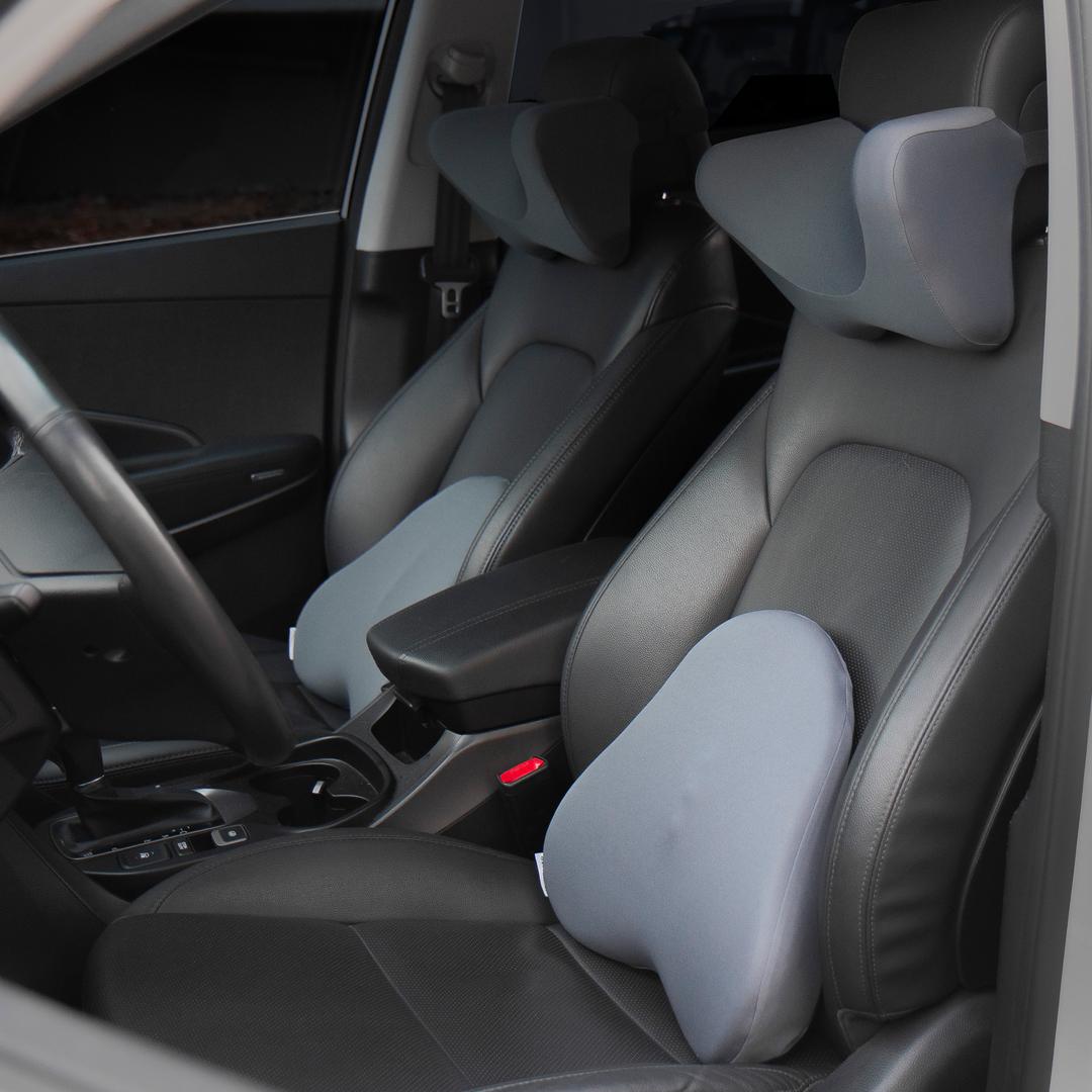 U타입 메모리폼 차량 목/허리 쿠션