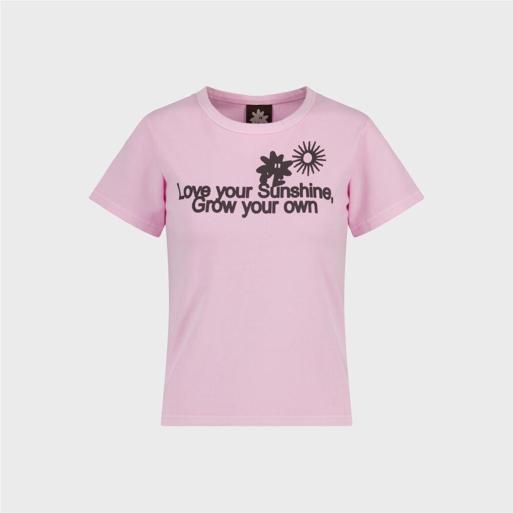 W Love Your Sunshine Tee Pink