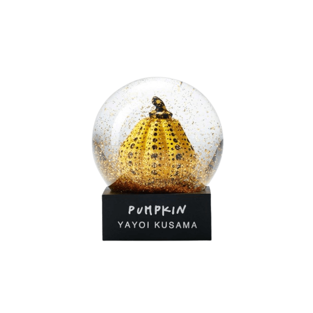 쿠사마 야요이 스노우 돔 호박
