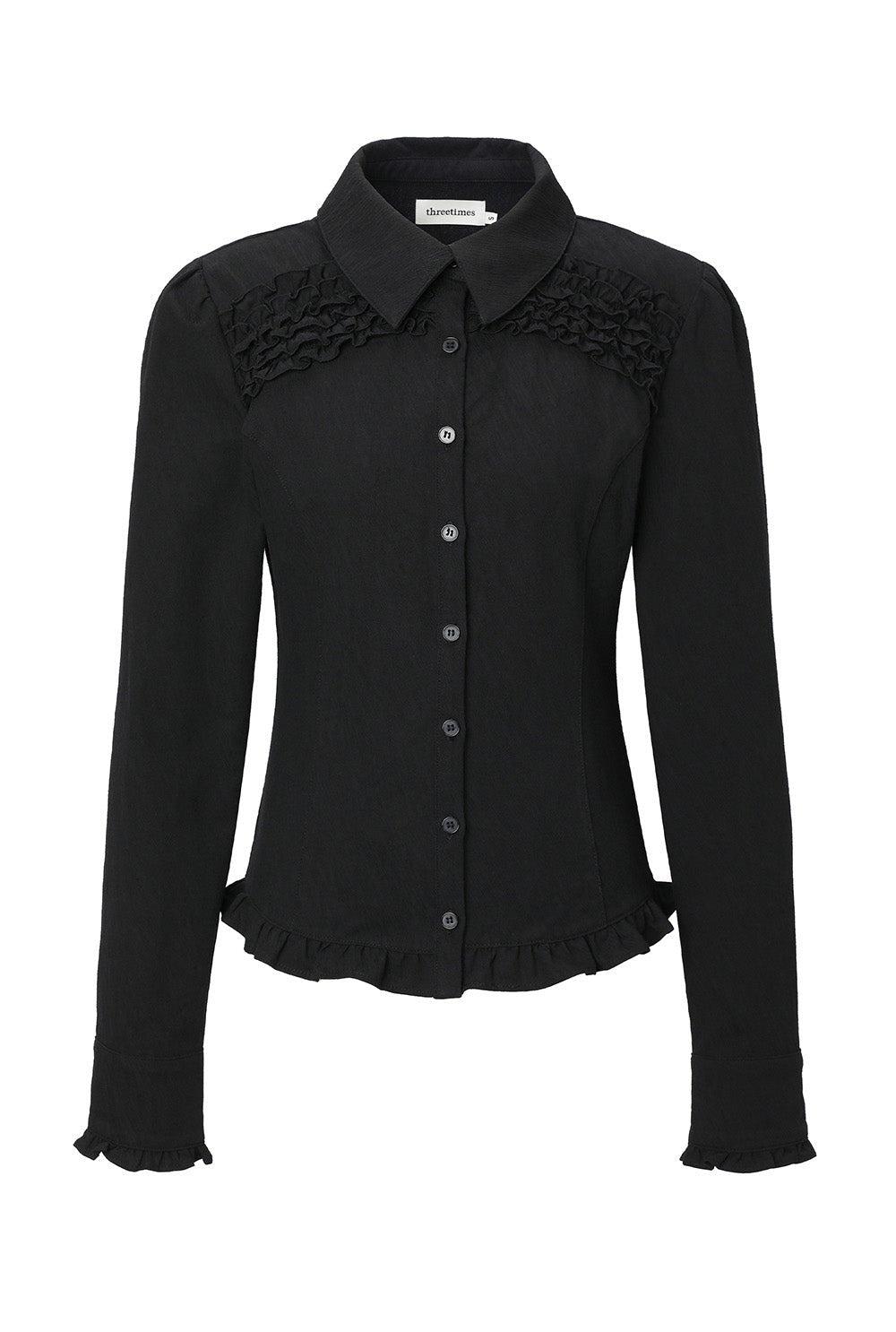 Vintage frill shirt