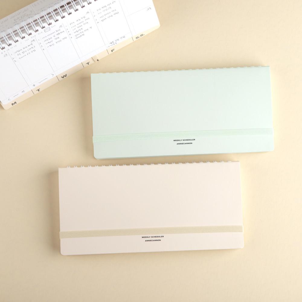 애니캐넌 위클리 플래너 스케줄러 투두리스트 주간 계획표 탁상 스터디