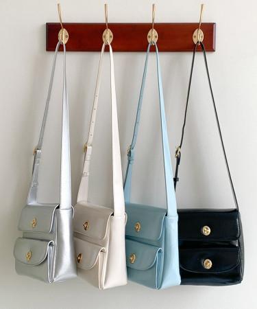 더블 플랩 핸드백 [4COLOR]