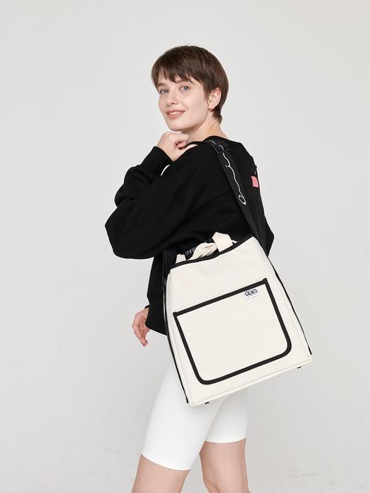 TIDY BAG LARGE_CREAM, PINK, OASIS