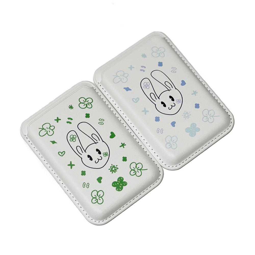 파인더래빗 맥세이프 럭끼 토끼 그린 ver 카드포켓 카드홀더