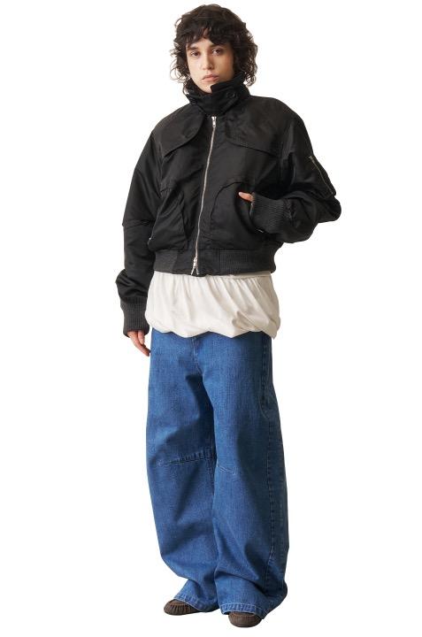 [10/29 예약발송] Padded Quad Bomber Jacket,  Blackout