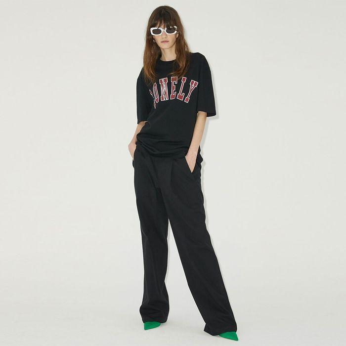 LONELY/LOVELY SHORT SLEEVE T SHIRT BLACK