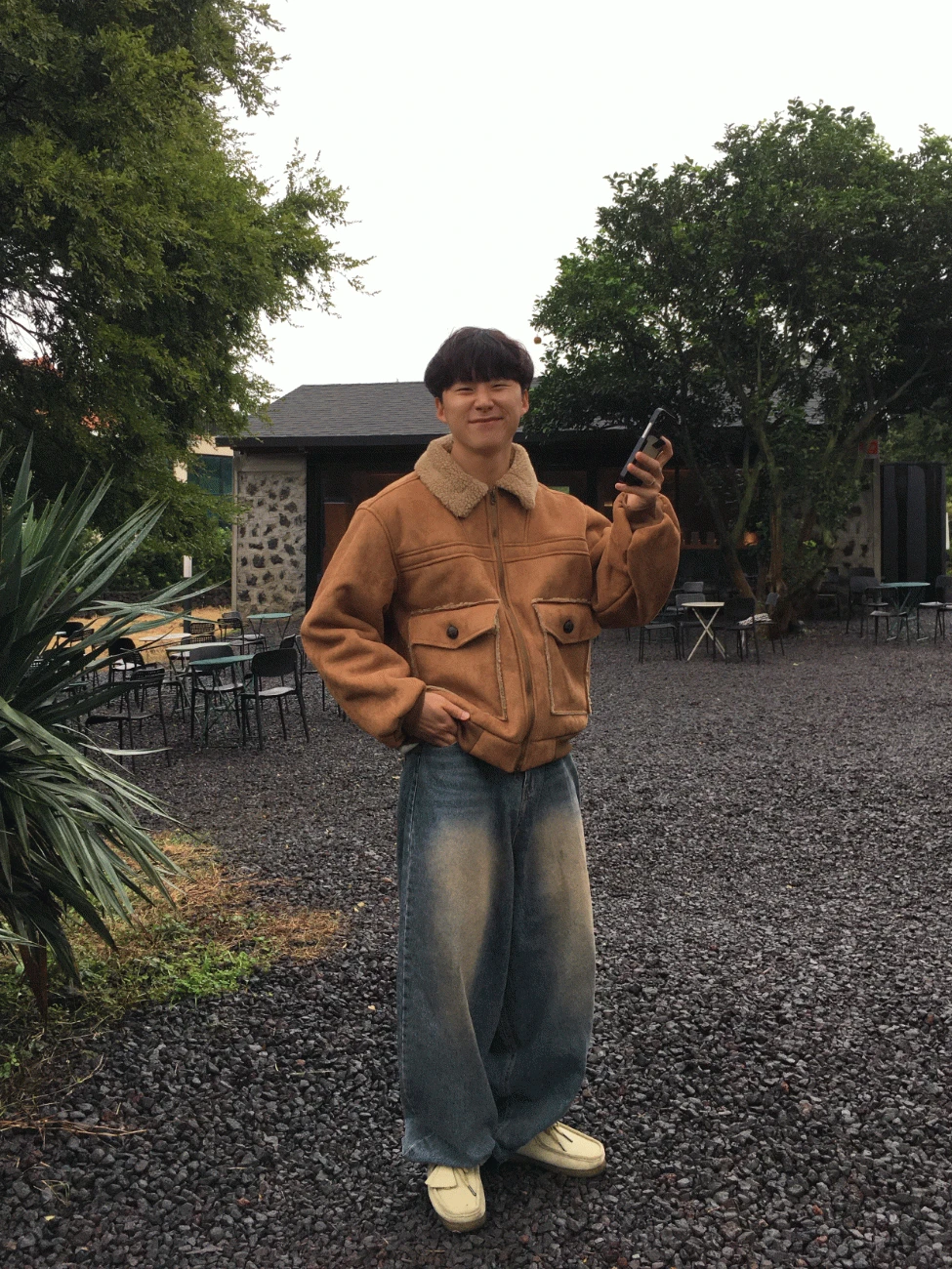 벌룬 빈티지 데님 팬츠