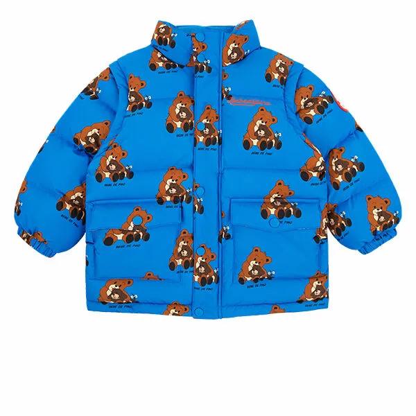 [키즈]올 오버 허그 베어 다운 점퍼_BP54DW303