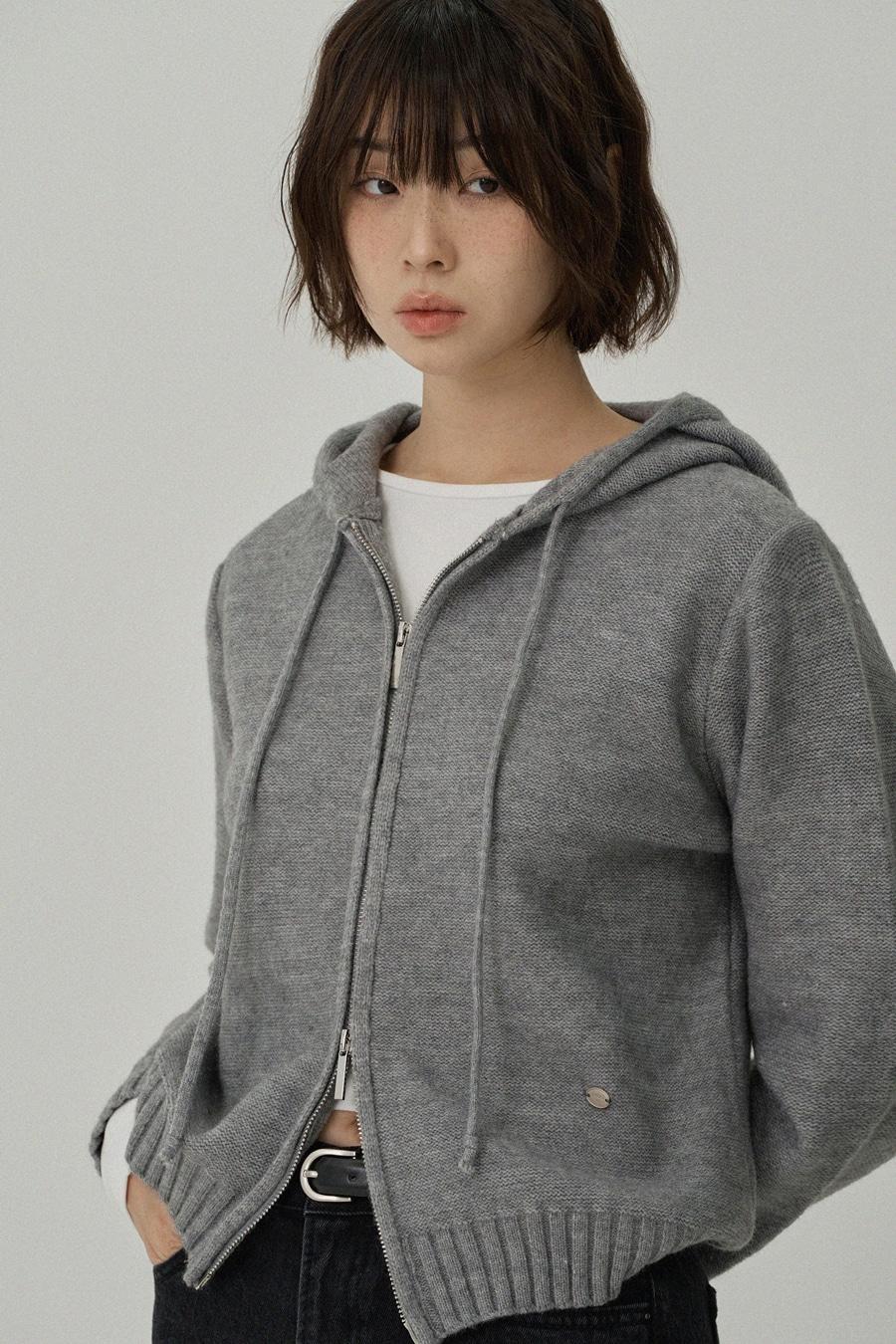 [MIS] 투웨이 니트 후드 집업 (woman)