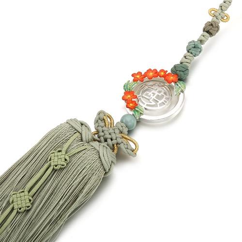 어쩌다 발견한 하루, 비밀 능소화 노리개 실버925 (김혜윤 착용)