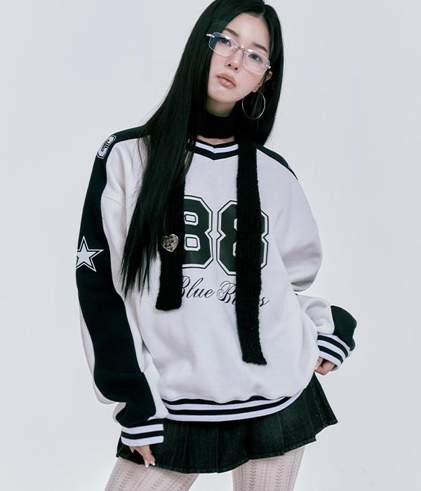 88 스타 맨투맨  B24FT08WH