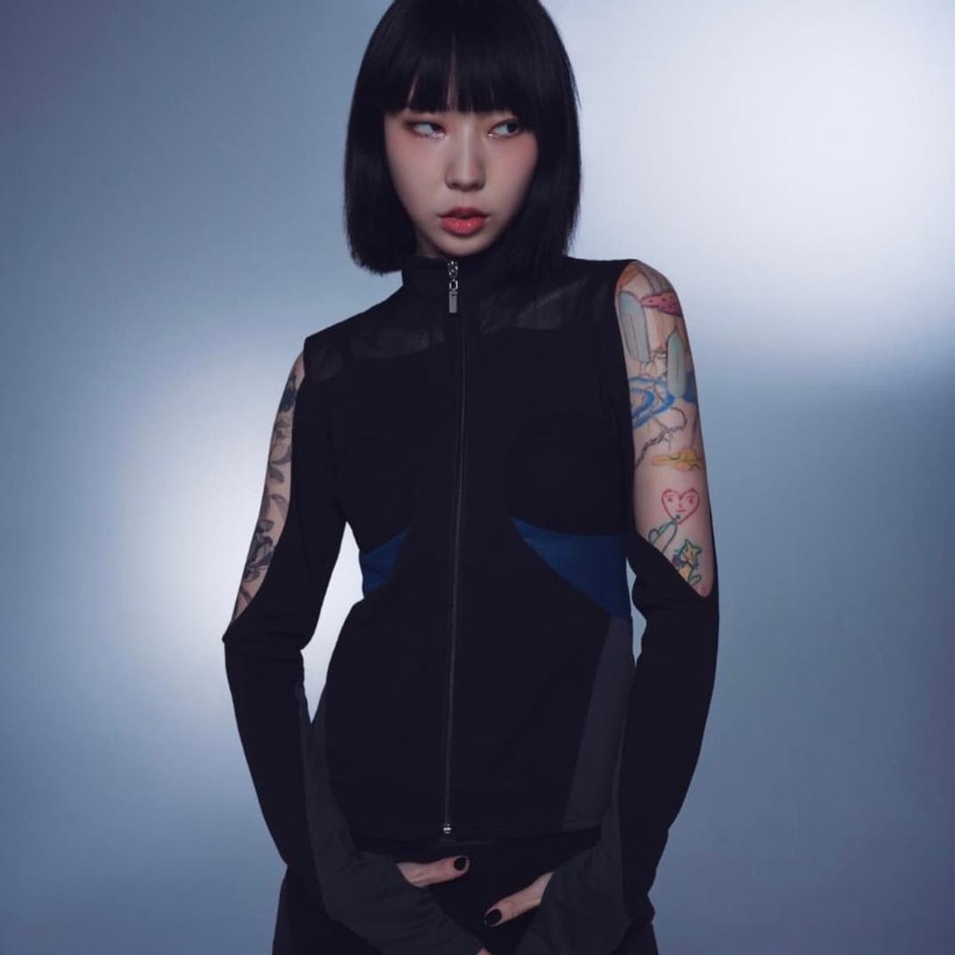 도키스 컷아웃 집업 자켓 블랙 | 후루츠패밀리